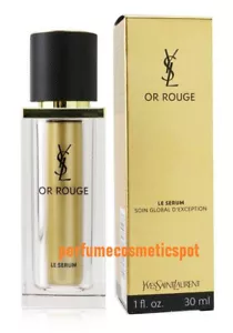 NUEVO EN CAJA YVES SAINT LAURENT YSL O ROUGE LE SERUM SOIN GLOBAL D'EXCEPTION 1,0 OZ - Imagen 1 de 1