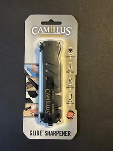 Camillus Glide Knife Blade Hook Carbide Multi-Angle Sharpener & Screwdriver - Picture 1 of 6