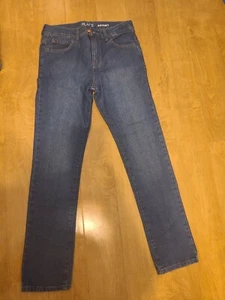 The Children Place Youth Boys Skinny Jeans Blue Casual Denim Pants Size 14 - Picture 1 of 6