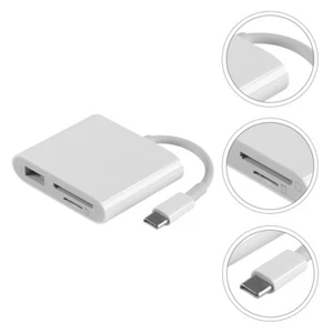 -C-Hub-Kartenleser Speicherkartenleser Für Computer USB Adapter - Bild 1 von 12