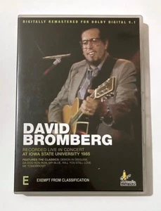 David Bromberg: Live in Concert at Iowa State University 1985 - RARE Music DVD - Picture 1 of 3