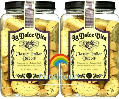 2 Packs La Dolce Vita Classic Italian Biscotti 40 oz Each Pack - Image 1 of 3