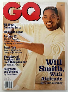 June 1997 GQ Magazine w/Will Smith on the cover ~ No Label ~ VG Condition - Picture 1 of 3