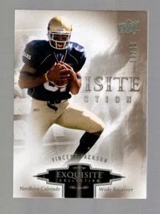 2010 UPPER DECK EXQUISITE VINCENT JACKSON #/35 NORTHERN COLORADO #98 - Picture 1 of 1