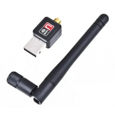 Mbit 150 Mini Wifi Wlan Wireless Adapter USB 2.0 Stick Dongle mit Antenne für PC - Bild 1 von 3