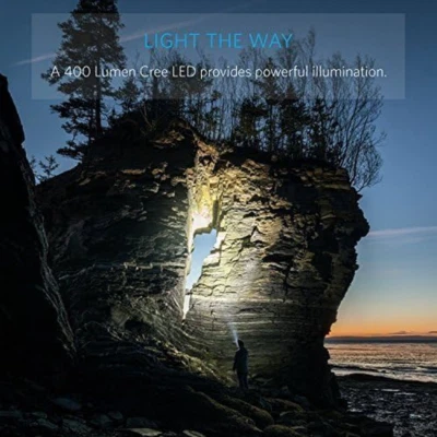 [Rechargeable Bolder LC40 Flashlight, LED Torch, Super Bright 400 Lumens CREE...