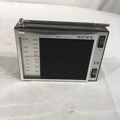 VTG Sony Solid State Radio Model 5F-90W- Untested - Image 1 of 4
