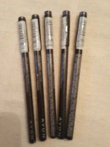 LOT OF 5 - AVON ULTRA LUXURY EYE LINER PENCIL - METALLIC SILVER - SEALED  - Picture 1 of 3