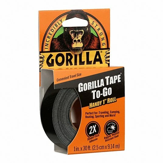 Gorilla Tape To-Go Handy 1\ Roll 1 IN (Pack of 12)