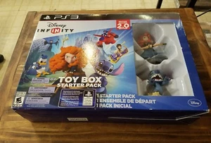 Disney infinity 2.0 Edition Toy Box Starter Pack Play station 3 Stitch & Merida - Picture 1 of 3