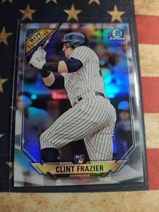 2018 BOWMAN CHROME ROY FAVORITES ROYF-CF CLINT FRAZIER (NRMT) - Picture 1 of 2