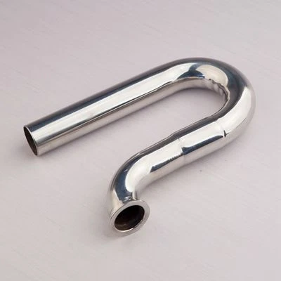  gasoline engine metal U- bend pipe joint wrap to front rc boat p359 - Image 1 of 4