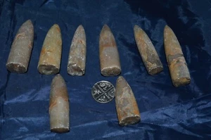 Fossil Belemnites - minimum 10g A2721B from Mainterano, Madagascar - Picture 1 of 5