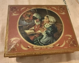 Sandra Kuck VTG 1987 Reco "Giving Thanks" Music Box Trinket Jewelry Box Minuet - Picture 1 of 12