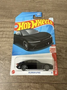 Hot Wheels DeLorean Alpha5 Mattel HW Red Edition Target Exclusive 6/12 2024 - Picture 1 of 2