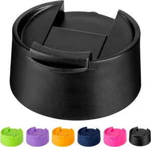 Flip Lid for Hydro Flask 12 16 18 20 32 40 64 oz Wide Mouth 1Pack, Black - Picture 1 of 7