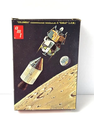 老式 AMT "COLUMBIA" 命令模块和 "EAGLE" L.E.M. 套件 # S955 比例 1/200 — 第 1/4 张图片