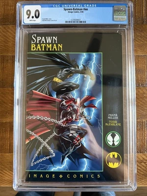 Spawn Batman #nn CGC 9.0 Image Comics 1994 Todd MacFarlane Frank Miller - Image 1 of 2