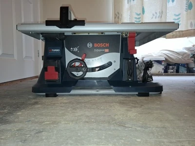 Bosch Professional Table Saw GTS 18V-216 BITURBO Brushless 216mm  + stand + 12Ah - Image 1 of 4