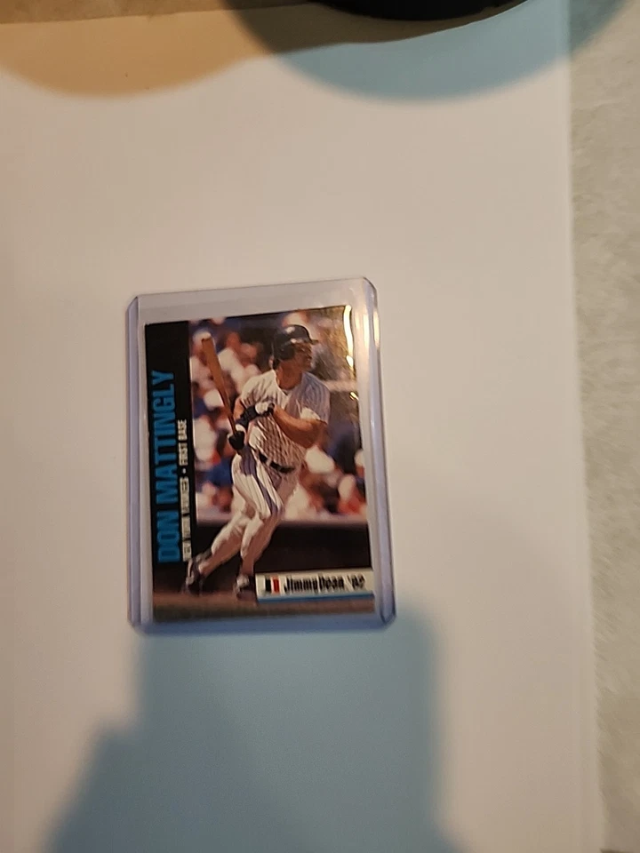 Jimmy Dean Don Mattingly #8 1992 (New York Yankees) Foto 1 de 2
