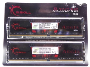 DIMM-Kit G.SKILL Aegis DDR4-3200 16 GB (2x8GB) | CL16-18-18-38 | NEW - Bild 1 von 3