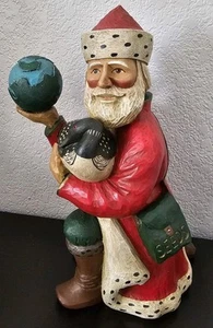 Folk Art Santa Of Peace - Leo R. Smith - Midwest of Cannon Falls - Picture 1 of 19