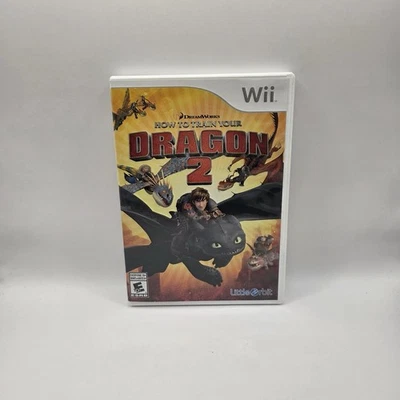 How To Train Your Dragon 2 Wii (Nintendo Wii, 2014) CIB Complete Tested & Works - Image 1 of 4