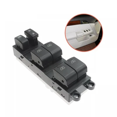 Interruptor de ventana maestro para Infiniti M35 y M45 2006-2007 lado del conductor 25401-EH100 Foto 1 de 4