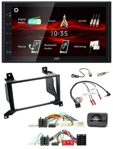 JVC USB Bluetooth Lenkrad DAB 2DIN Autoradio für Hyundai Santa Fe CM 2009-2012 - Bild 1 von 11
