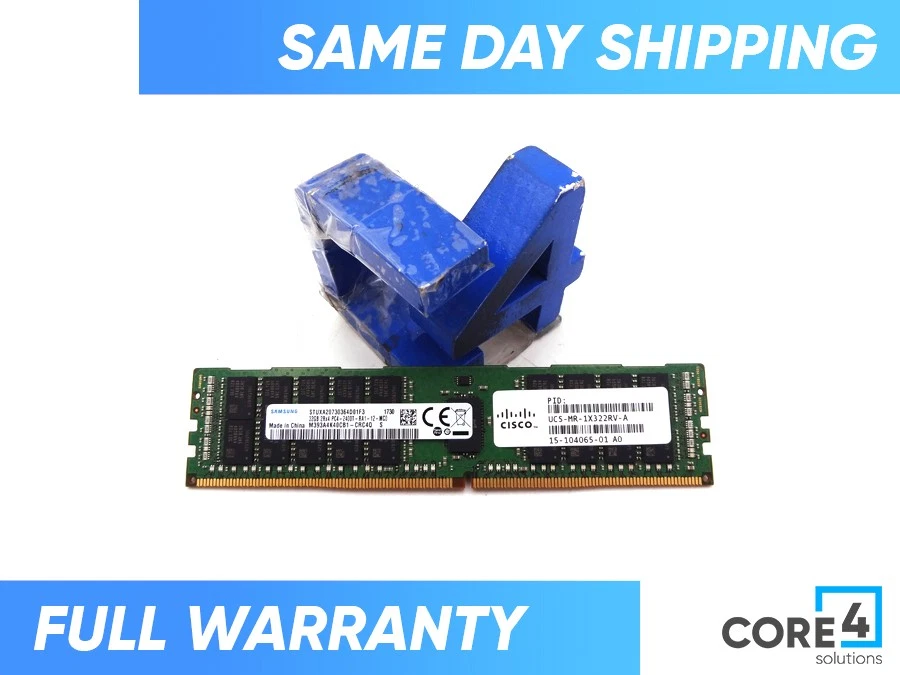 CISCO UCS-MR-1X162RV-A 16GB (1*16GB) 2RX4 PC4-19200M - Image 1 of 1