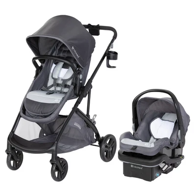 Sistema de viaje modular interruptor sonar Baby Trend con asiento de coche infantil EZ-Lift PLUS Foto 1 de 4