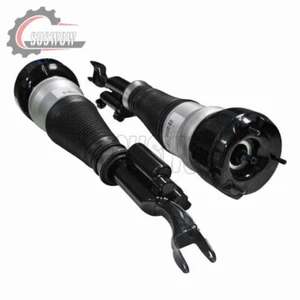 Pair Front Air Suspension Shock Struts For Mercedes S-Class W222 S63 AMG 4Matic - Picture 1 of 17