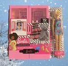 Barbie Fashionistas Ultimate Closet Playset Portable with Doll 15+ Accessories