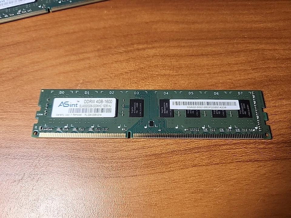 Asint 4GB RAM DDR3 - Image 1 of 1