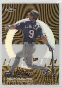 2005 Topps Finest Gold Refractor /49 Hank Blalock #2