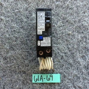 NTO Siemens QA115AFC 15-Amp Single Pole Plug-On Combination AFCI Breaker - Picture 1 of 12