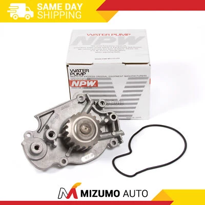 Bomba de agua NPW apta 92-96 Honda Prelude Si SE 2.3L H23A1 DOHC 16V Foto 1 de 4
