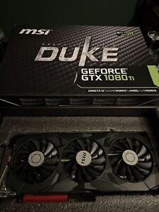 Nvidia MSI GeForce GTX 1080 Ti DUKE 11G OC Graphics Card w/ Original Box
