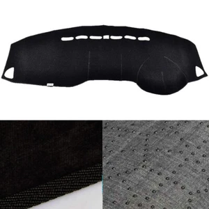 Black Velvet Non Slip Dash Mat Cover for 06/2010 ~ 2018 Mitsubishi ASX RHD - Picture 1 of 8