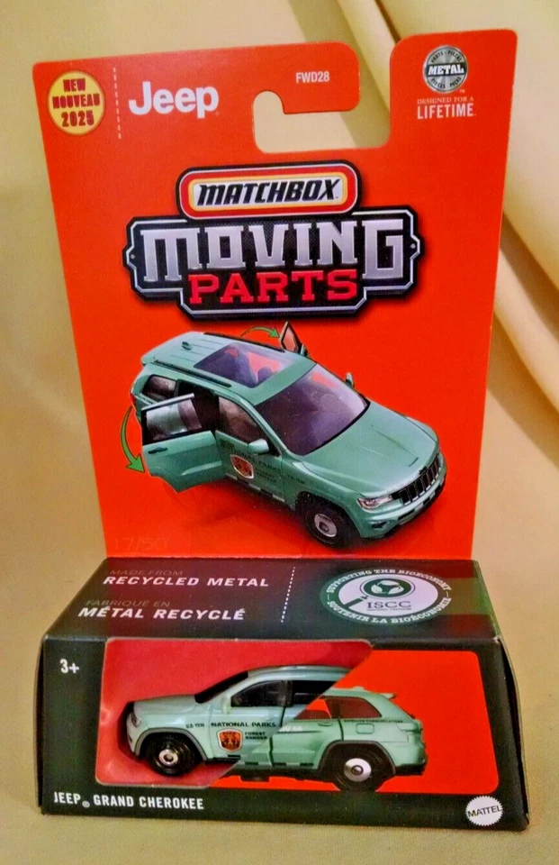 2022 Matchbox Moving Parts 1978 Subaru Brat Die Cast Car
