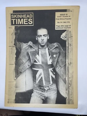 Skinhead Times newspaper 15 Oct - Dec 1994 UK Oi! Punk Ska George Marshall Foto 1 de 4