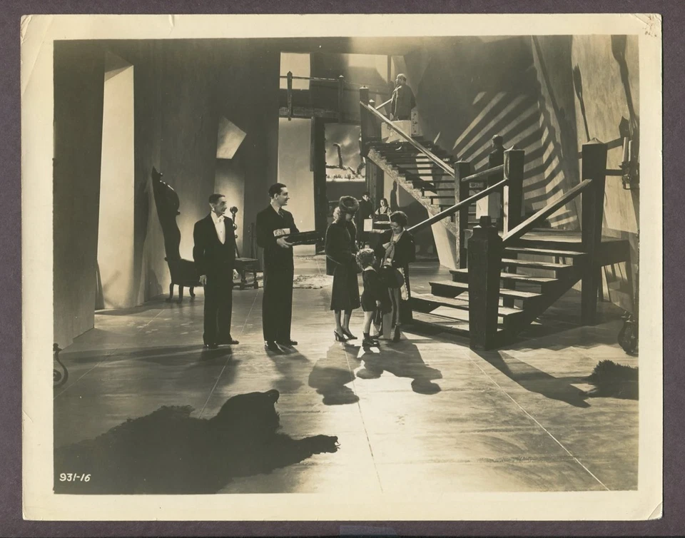 Hijo de Frankenstein 1939 foto original Boris Karloff, Bela Lugosi J4905 Foto 1 de 2