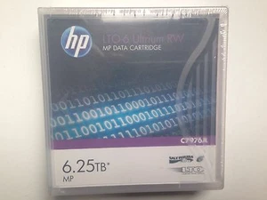 HPE Ultrium RW Data Cartridge LTO Ultrium6 6.25TB C7976A - New/Sealed - Bild 1 von 1