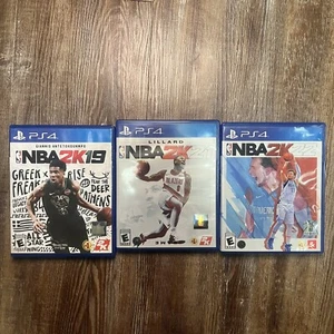 Playstation 4 Spielepaket NBA 2k19 2K21 2k22 Basketball Spiel PS4 3 Spiele - Bild 1 von 3