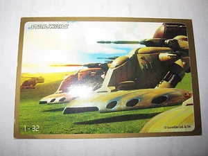 STAR WARS EPISODE 1 CRAZY PLANET MEGA STICKERS 1 /32 NABOO MINT/NEAR MINT - Bild 1 von 2