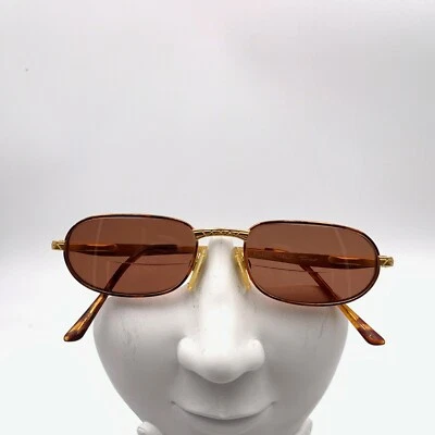 Gafas de sol vintage Tura 983 tortuga oro metal ovaladas Italia SOLO MARCOS  Foto 1 de 4