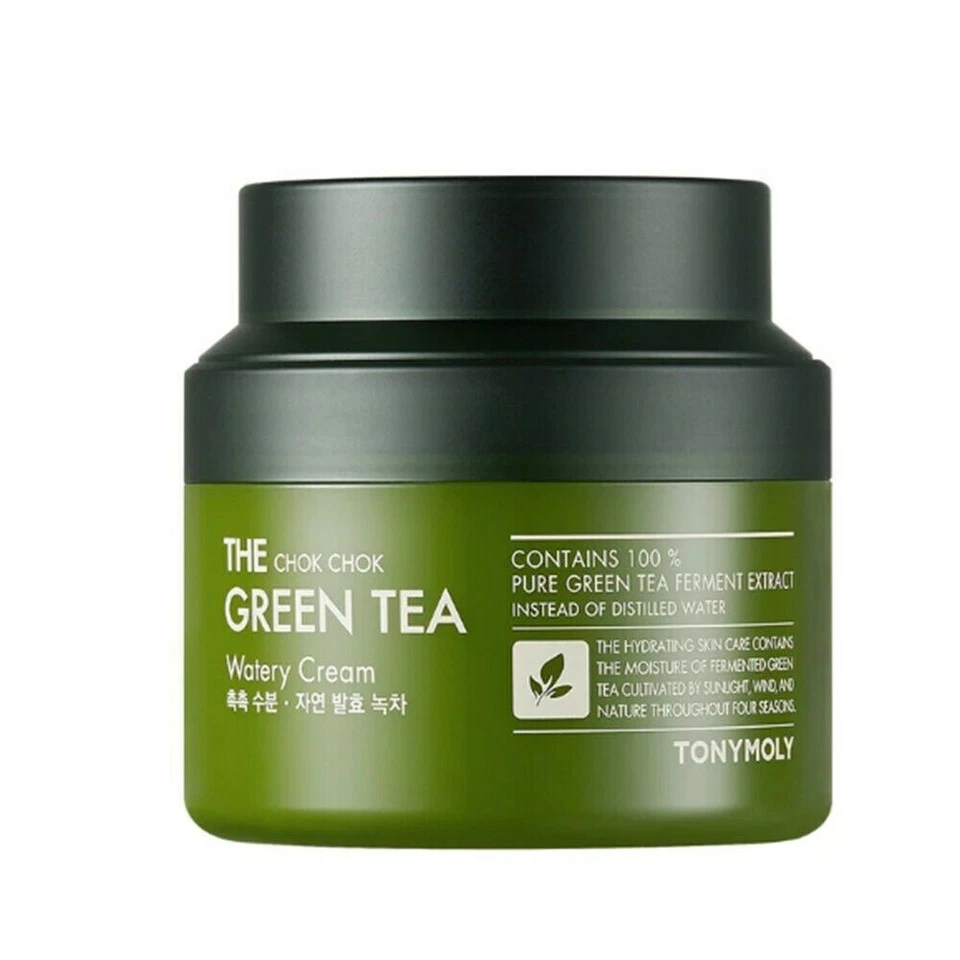 TONYMOLY The Chok Chok Green Tea Watery Cream 100ml K-Beauty - Изображение 1 из 1