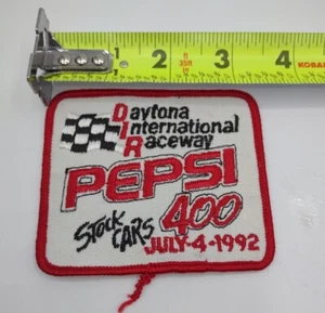 Patch 1992 Pepsi 400 Stock Cars Daytona International Speedway sew-on applique - Picture 1 of 2