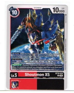Shoutmon X5 - BT19-013 - Uncommon - Picture 1 of 1