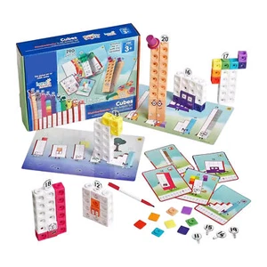 Learning Resources Numberblocks MathLink Cubes 11-20 Activity Set - Picture 1 of 8